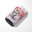 Poodle Love Can or Bottle Hugger BB9752CC