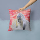 Shih Tzu Love Throw Pillow - 14x14 Decorative Pillow – Art for Your Home & Patio BB9753PW1414
