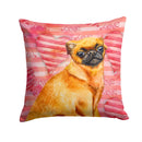 Small Brabant Griffon Love Throw Pillow - 14x14 Decorative Pillow – Art for Your Home & Patio BB9754PW1414