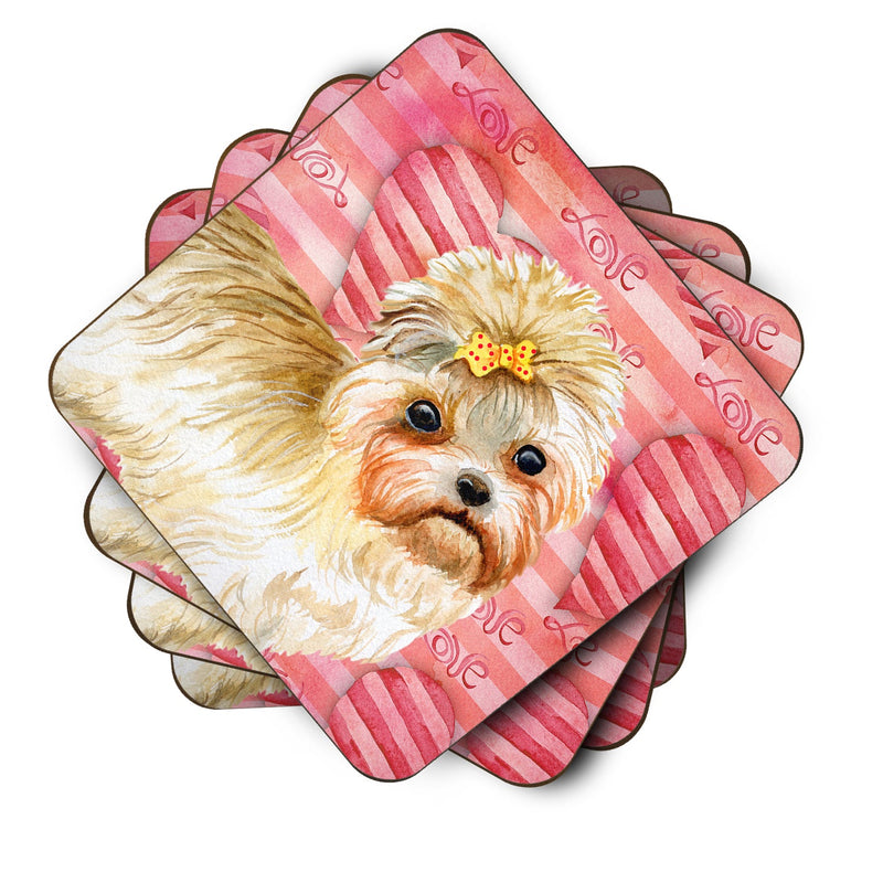 Morkie Love Foam Coaster  BB9755FC
