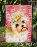 Morkie Love Garden Flag - Outdoor Decorative Yard Flag BB9755GF
