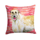 Irish Wolfhound Love Throw Pillow - 14x14 Decorative Pillow – Art for Your Home & Patio BB9757PW1414