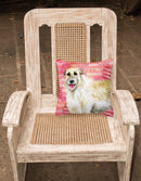 Irish Wolfhound Love Fabric Decorative Pillow BB9757PW1818