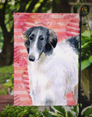 Borzoi Love Garden Flag - Outdoor Decorative Yard Flag BB9759GF