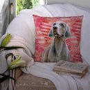 Weimaraner Love Throw Pillow - 14x14 Decorative Pillow – Art for Your Home & Patio BB9761PW1414