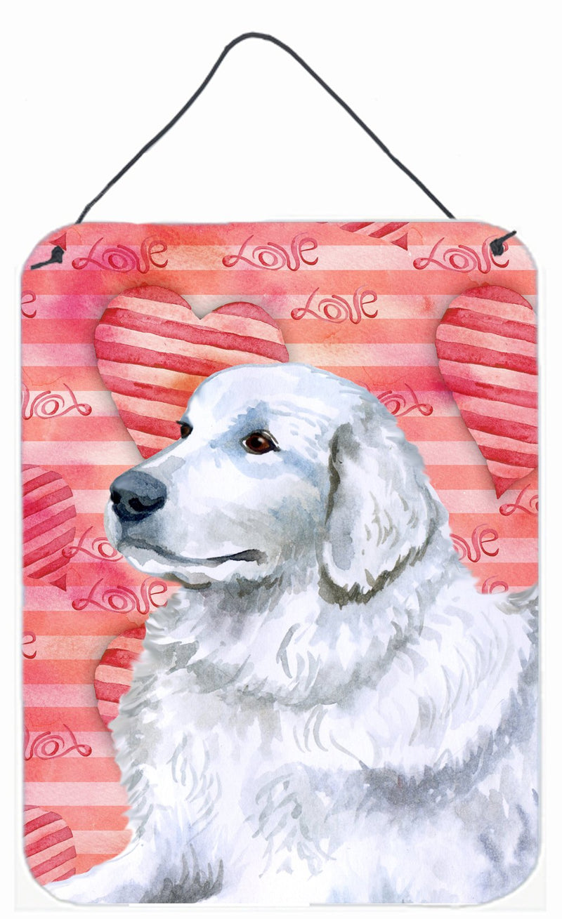 Maremma Sheepdog Love Wall or Door Hanging Prints BB9762DS1216