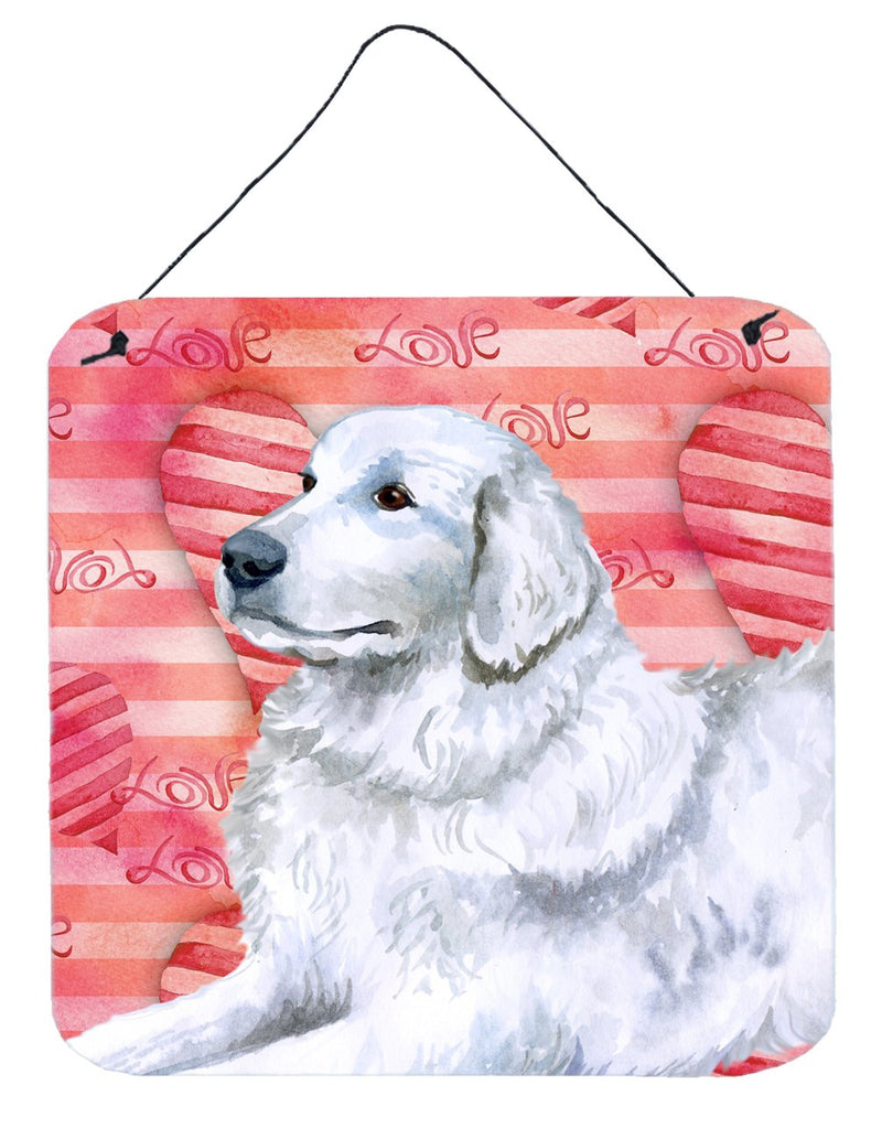 Maremma Sheepdog Love Wall or Door Hanging Prints BB9762DS66