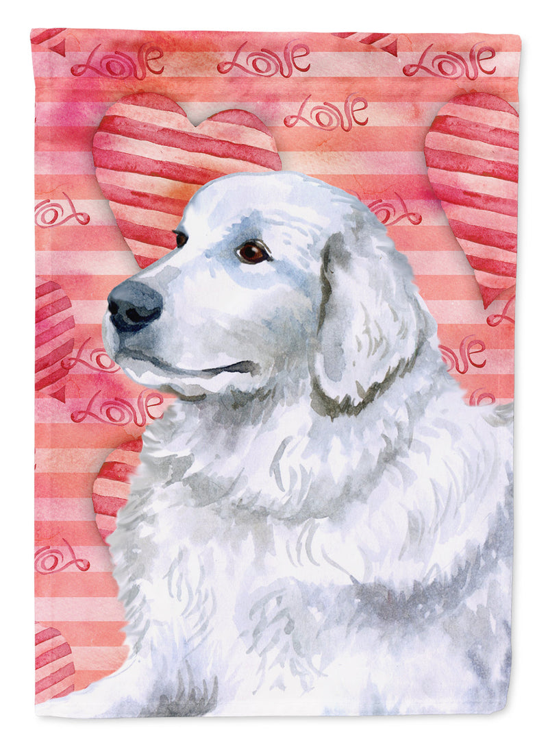Maremma Sheepdog Love Garden Flag - Outdoor Decorative Yard Flag BB9762GF