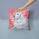 Maremma Sheepdog Love Throw Pillow - 14x14 Decorative Pillow – Art for Your Home & Patio BB9762PW1414