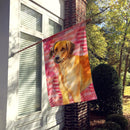 Rhodesian Ridgeback Love Flag Canvas House Size BB9763CHF
