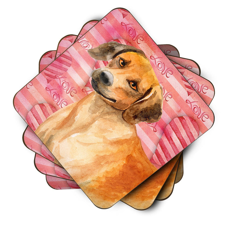 Rhodesian Ridgeback Love Foam Coaster  BB9763FC