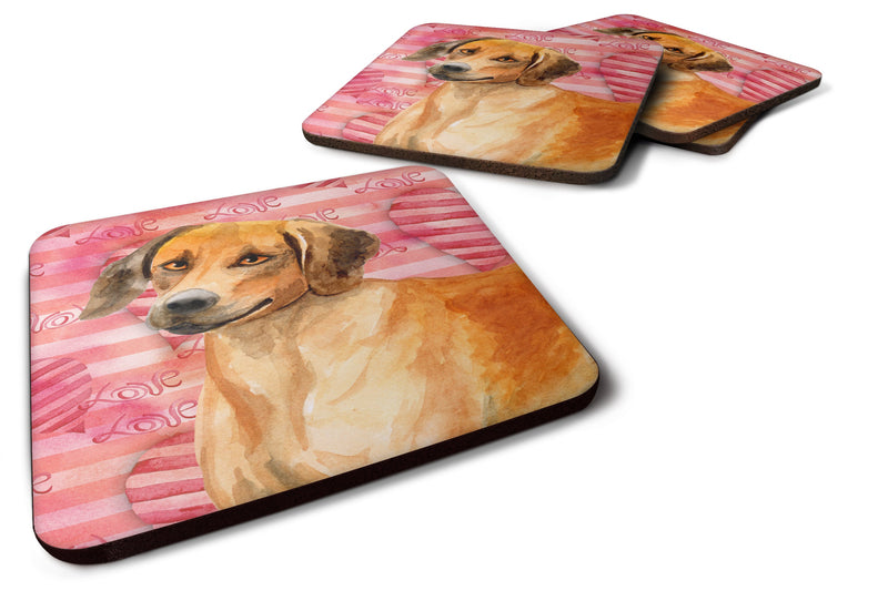 Rhodesian Ridgeback Love Foam Coaster  BB9763FC