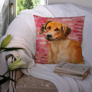 Rhodesian Ridgeback Love Throw Pillow - 14x14 Decorative Pillow – Art for Your Home & Patio BB9763PW1414