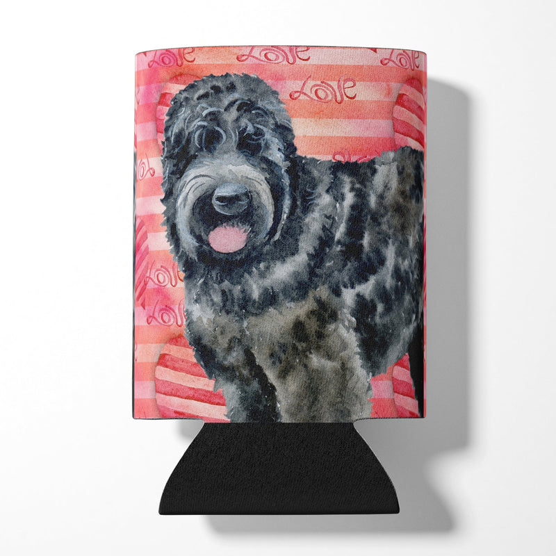 Black Russian Terrier Love Can or Bottle Hugger BB9764CC