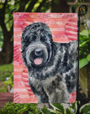 Black Russian Terrier Love Garden Flag - Outdoor Decorative Yard Flag BB9764GF