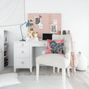 Black Russian Terrier Love Throw Pillow - 14x14 Decorative Pillow – Art for Your Home & Patio BB9764PW1414