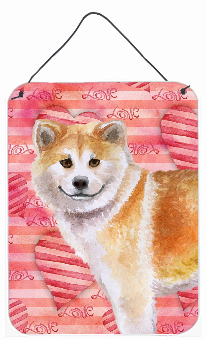 Shiba Inu Love Wall or Door Hanging Prints BB9765DS1216