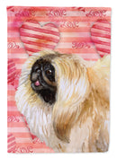 Pekingese Love Garden Flag - Outdoor Decorative Yard Flag BB9768GF