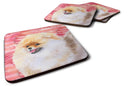 Pomeranian Love Foam Coaster  BB9769FC