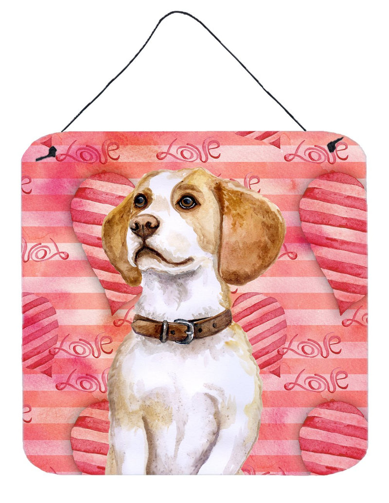 Beagle Love Wall or Door Hanging Prints BB9773DS66