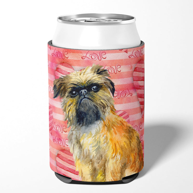 Brussels Griffon Love Can or Bottle Hugger BB9774CC
