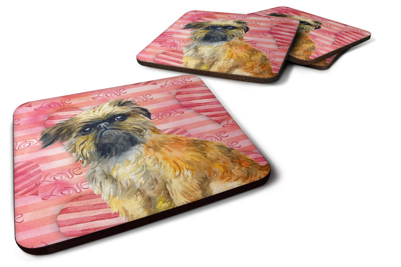 Brussels Griffon Love Foam Coaster  BB9774FC