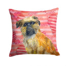 Brussels Griffon Love Throw Pillow - 14x14 Decorative Pillow – Art for Your Home & Patio BB9774PW1414