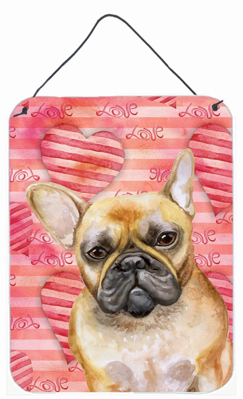 French Bulldog Love Wall or Door Hanging Prints BB9775DS1216