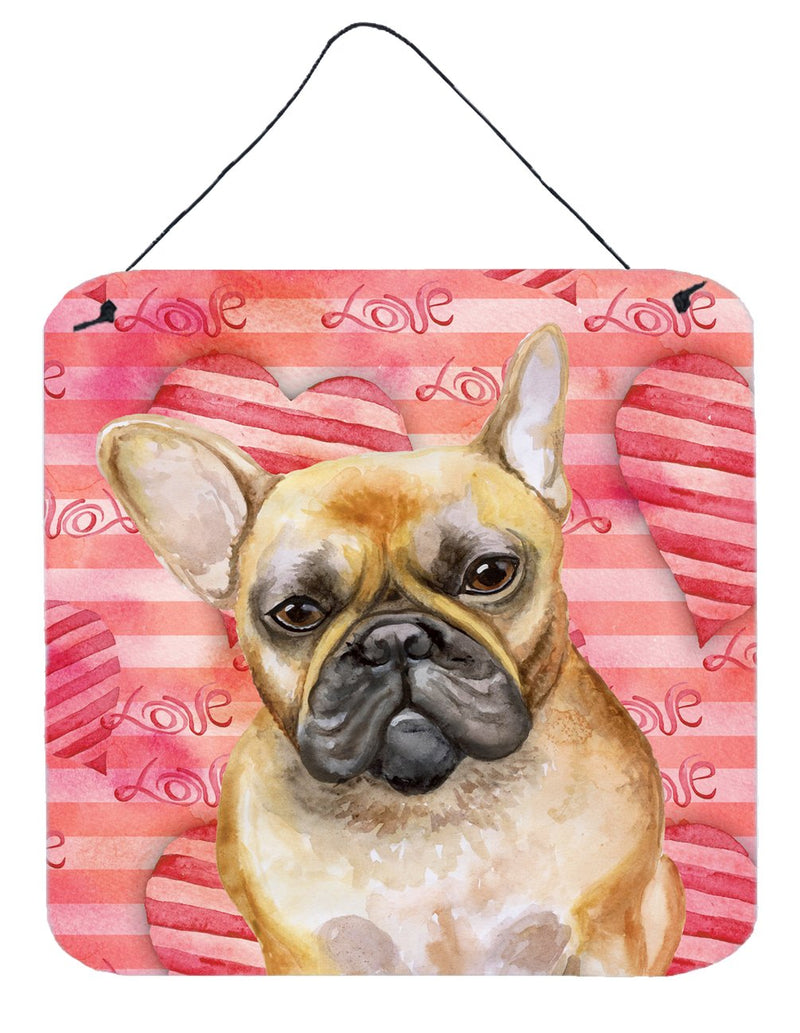 French Bulldog Love Wall or Door Hanging Prints BB9775DS66