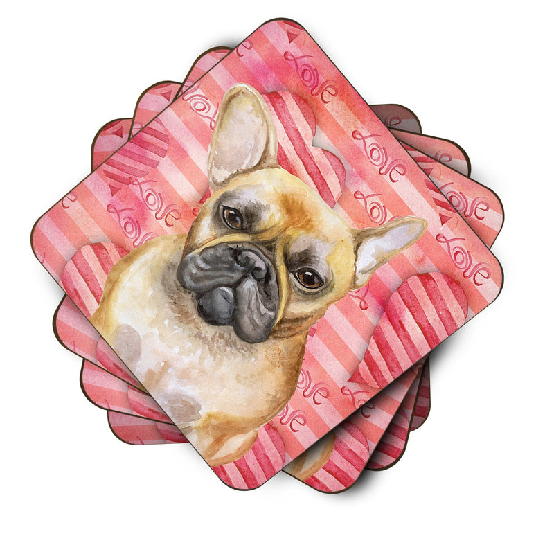 French Bulldog Love Foam Coaster  BB9775FC