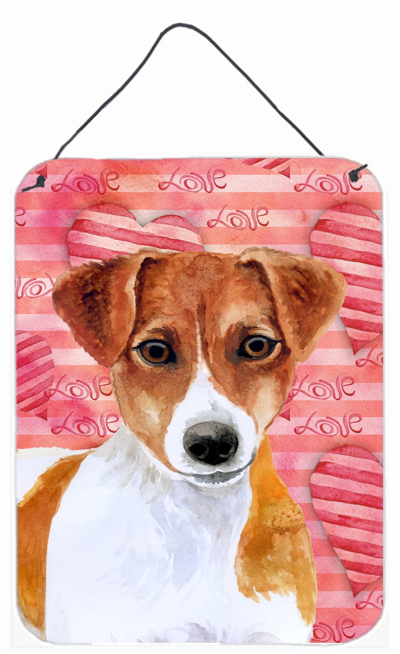 Jack Russell Terrier Love Wall or Door Hanging Prints BB9776DS1216