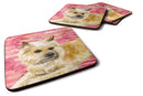 Cairn Terrier Love Foam Coaster  BB9777FC