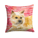 Cairn Terrier Love Throw Pillow - 14x14 Decorative Pillow – Art for Your Home & Patio BB9777PW1414