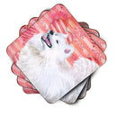 Samoyed Love Foam Coaster  BB9778FC