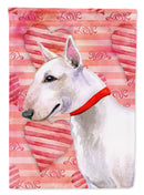 Bull Terrier Love Garden Flag - Outdoor Decorative Yard Flag BB9780GF