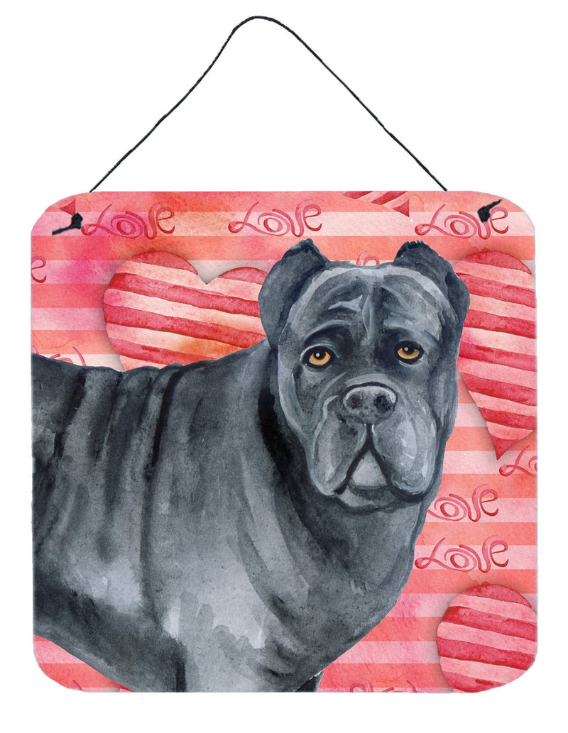 Cane Corso Love Wall or Door Hanging Prints BB9781DS66