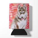 Siberian Husky Grey Love Can or Bottle Hugger BB9783CC