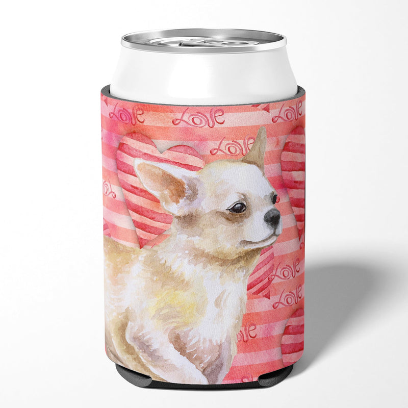 Chihuahua Leg up Love Can or Bottle Hugger BB9784CC