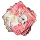 Chihuahua Leg up Love Foam Coaster  BB9784FC