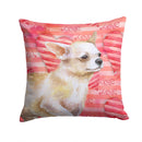 Chihuahua Leg up Love Throw Pillow - 14x14 Decorative Pillow – Art for Your Home & Patio BB9784PW1414