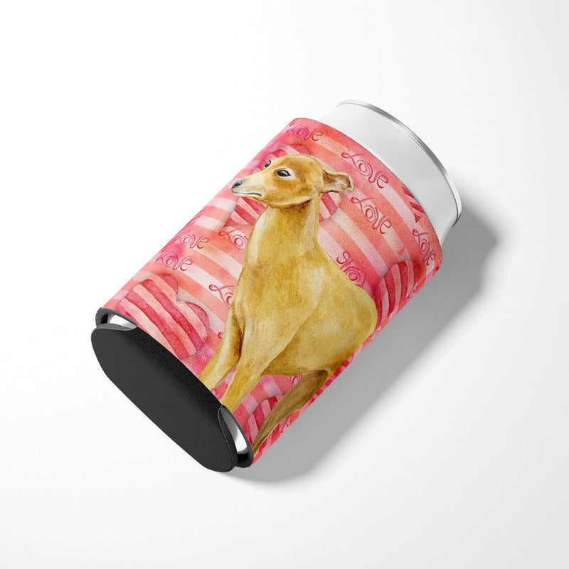 Italian Greyhound Love Can or Bottle Hugger BB9785CC