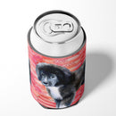 Newfoundland Puppy Love Can or Bottle Hugger BB9786CC
