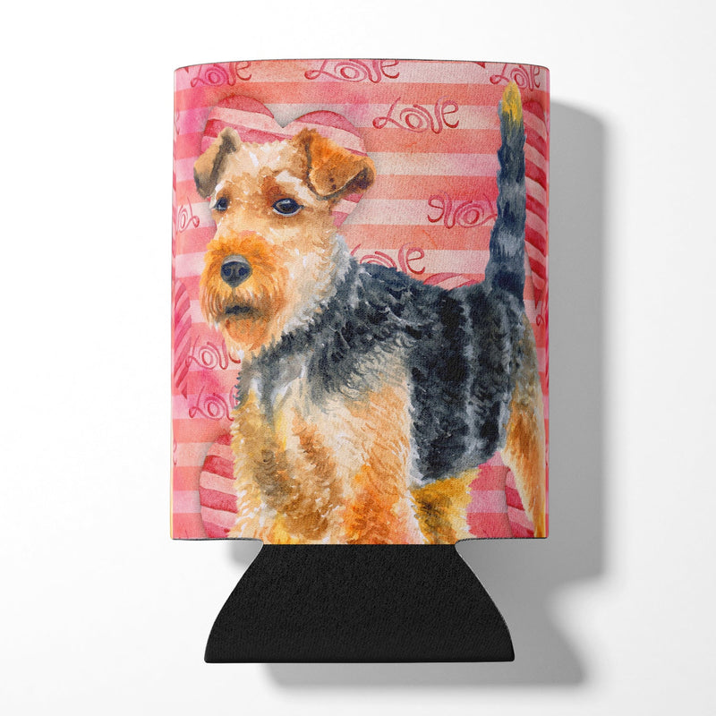 Welsh Terrier Love Can or Bottle Hugger BB9787CC