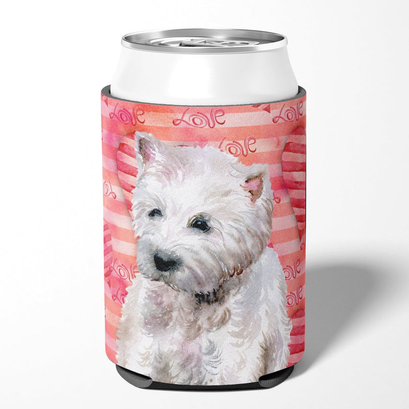 Westie Love Can or Bottle Hugger BB9788CC