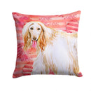 Afghan Hound Love Throw Pillow - 14x14 Decorative Pillow – Art for Your Home & Patio BB9789PW1414