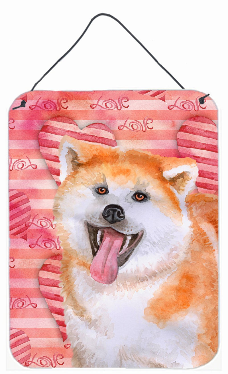 Akita Love Wall or Door Hanging Prints BB9790DS1216