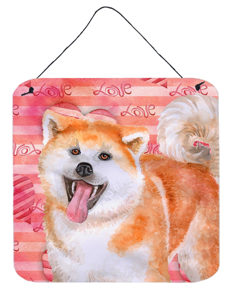 Akita Love Wall or Door Hanging Prints BB9790DS66