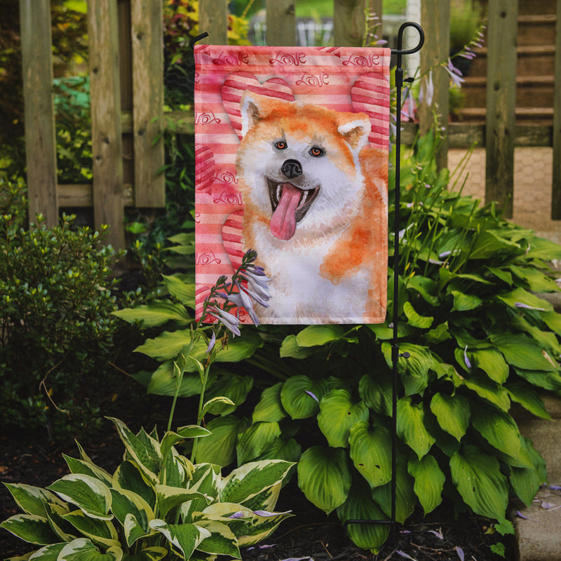 Akita Love Flag Garden Size BB9790GF