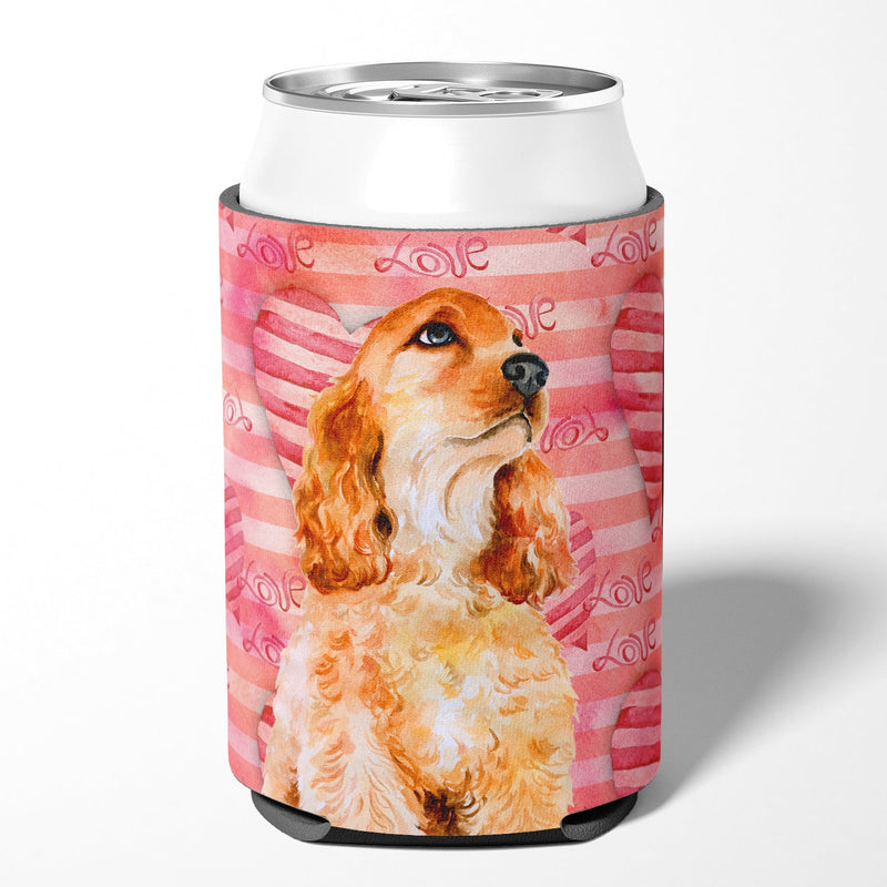 Cocker Spaniel Love Can or Bottle Hugger BB9793CC