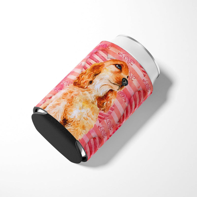 Cocker Spaniel Love Can or Bottle Hugger BB9793CC